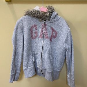 Gap kids Sherpa lined jacket